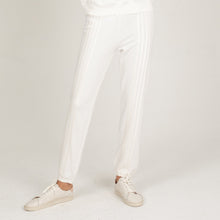 Load image into Gallery viewer, MONROW Satin Stripe Stitched Elastic Vintage Sweat
