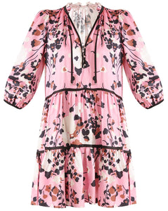 VERONICA BEARD Hawken Mod-Floral Dress