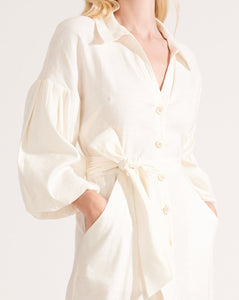 VERONICA BEARD Samy Linen Dress