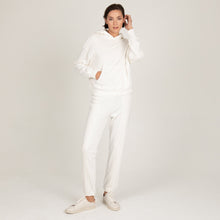 Load image into Gallery viewer, MONROW Satin Stripe Stitched Elastic Vintage Sweat
