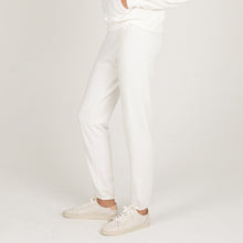 Load image into Gallery viewer, MONROW Satin Stripe Stitched Elastic Vintage Sweat
