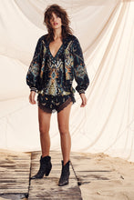 Load image into Gallery viewer, CAMILLA Panelled Sleeve Blouson Bomber
