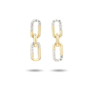 ADINA REYTER  Pavé Interlocking Link Posts