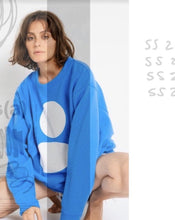 Load image into Gallery viewer, SANDRINE ROSE Oversized Crew Pull Over
