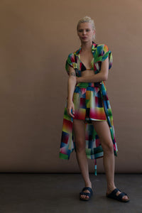 LE SUPERBE Floyd Prism Midi Dress