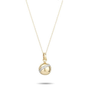 ADINA REYTER Pavé Orbit Necklace