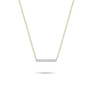 ADINA REYTER Pavé Bar Necklace
