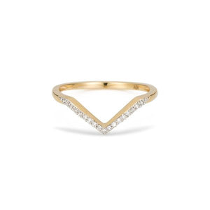 ADINA REYTER Pavé Diamond V Ring