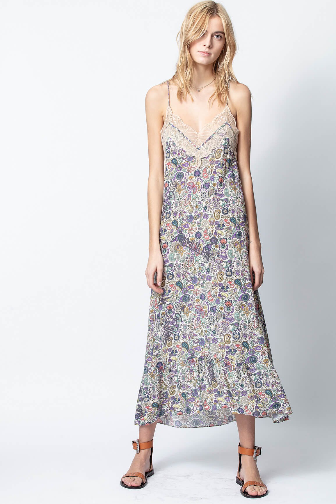 ZADIG & VOLTAIRE Revel Print Mandala Dress