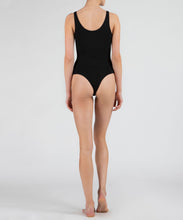 Load image into Gallery viewer, ATM Modal Rib Deep-V Tank Bodysuit
