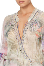 Load image into Gallery viewer, CAMILLA Blouson Sleeve Wrap Dress
