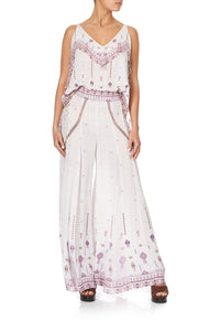 CAMILLA Flares with Lace Up Side