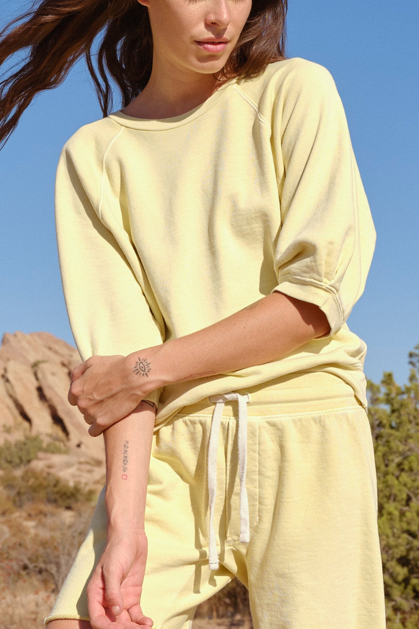 AMO Puff Sleeve Sweatshirt