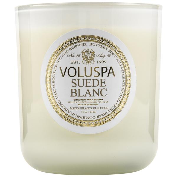 Voluspa SUEDE BLANC MAISON CANDLE