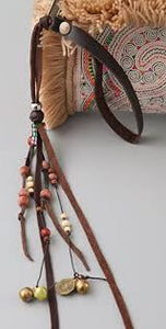 JADETRIBE Pananda Fringe Tan