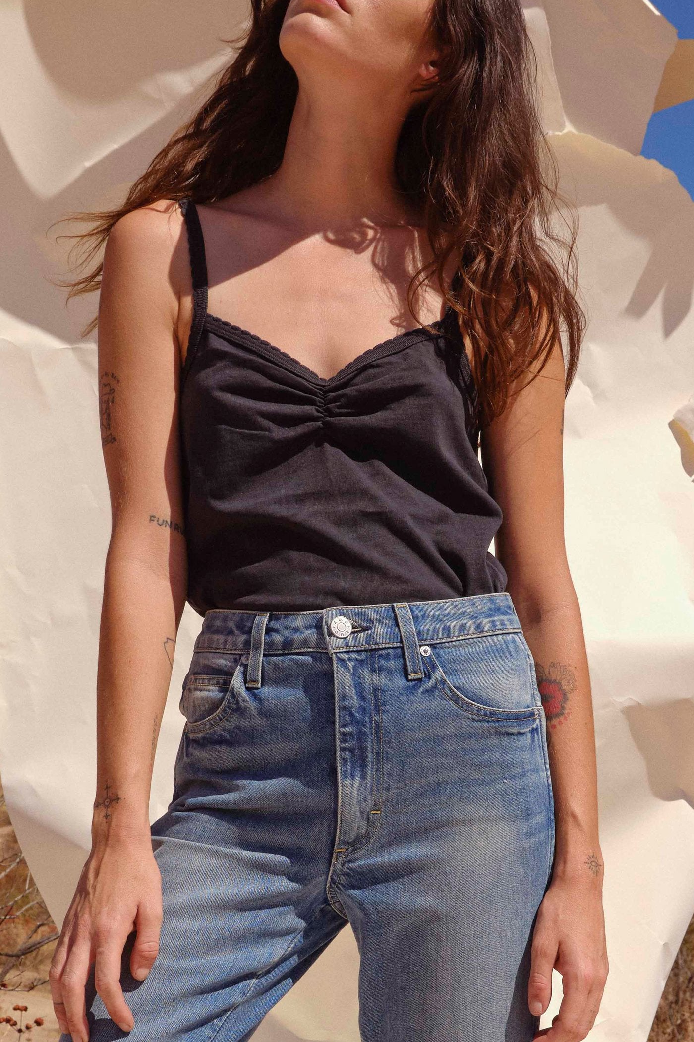 AMO Scallop Knit Cami