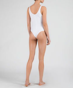 ATM Modal Rib Deep-V Tank Bodysuit